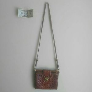 Brahmin Pecan cross body